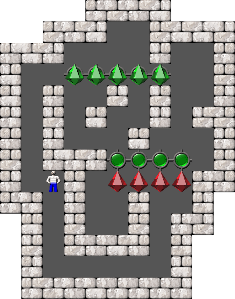 Sokoban Quagmire 3 level 98